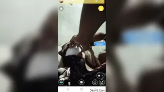 Showing Off My Slutty Wife's Perfect Boobs During Live Stream