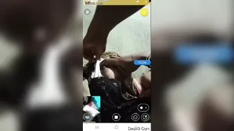 Showing Off My Slutty Wife's Perfect Boobs During Live Stream