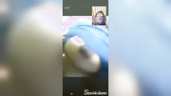 Pretty Babe Flashing Her Beautiful Tits During Video Call Fun