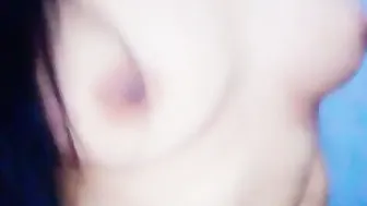 Sweet Desi GF Revealing Her Naked Boobs Just For Me