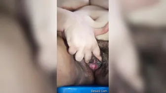 Married Bhabhi Stripping Naked Showing Her Big Tits And Wet Pussy