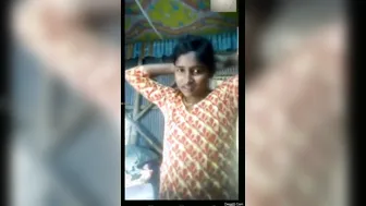 Indian Gf Flashing Her Breasts During Our Late Night Video Call