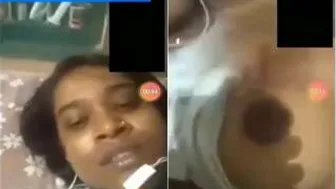 Village GF Showing Off Her Boobs In Private Recording