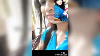 Pretty Indian GF Flashing Her Tits In Bedroom Selfie