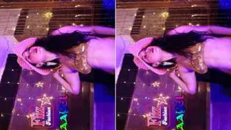 Sexy GF Stripping Completely Naked Teasing Me On Video