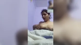 My Shy GF Finally Showing Me Her Perky Boobs On Camera