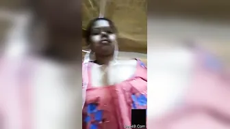 Married Woman Flashing Her Tits On Video Call Making Me So Hard