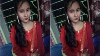 My GF Getting Naked And Playing With Her Dripping Pussy