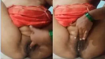 Bhabhi Alone At Home Recording Herself Fingering Her Wet Pussy