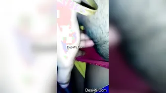 Married Bhabhi Spreading Her Legs Exposing Her Dripping Pussy