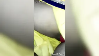 Married Bhabhi Spreading Her Legs Exposing Her Dripping Pussy