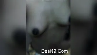 Tamil Babe Removing Blouse Exposing Her Perfect Round Tits For Me