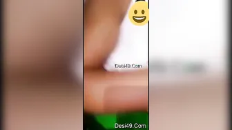 Naughty GF Stripping On Video Call Flashing Her Soft Boobs