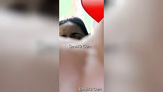 Cute GF Stripping Naked Showing Boobs And Tight Pussy Live