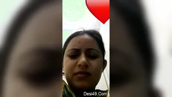 Cute GF Stripping Naked Showing Boobs And Tight Pussy Live