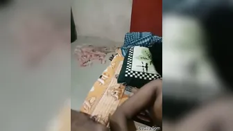 Tamil Wife Spreading Legs While Husband Records Her Wet Pussy Close