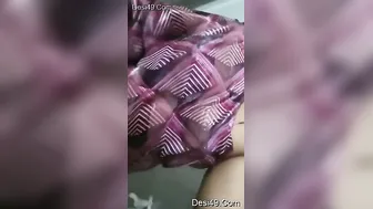 Village Girl Bathing Naked Showing Off Her Natural Boobs Part Five