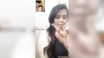 Horny Desi GF Spreading Pussy Live On Private Video Call
