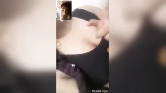 Horny Desi GF Spreading Pussy Live On Private Video Call