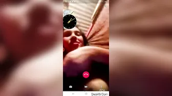 Naughty GF Video Calling And Stripping Completely Naked