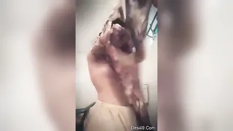 Village Girl Shyly Exposing Her Small Boobs To Boyfriend Online