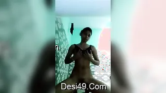 Indian GF Masturbating And Showing Her Dripping Wet Hole