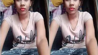 My Shy GF Showing Off Her Perky Tits For The First Time