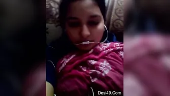 Horny Indian Gf Teasing Me With Her Perfect Tits Before We Fuck