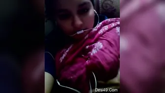 Horny Indian Gf Teasing Me With Her Perfect Tits Before We Fuck