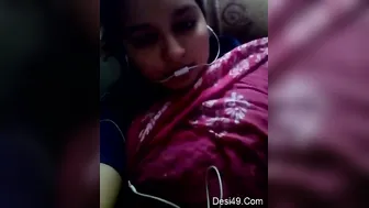 Horny Indian Gf Teasing Me With Her Perfect Tits Before We Fuck