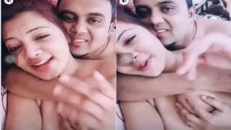 Hot Desi Couple Making Out And Getting Steamy In Bed Together