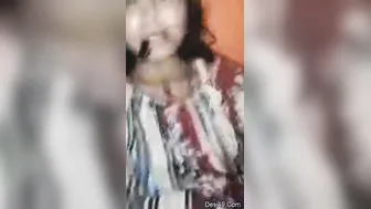 My GF Flashing Her Perky Tits On Video Call Again Babe