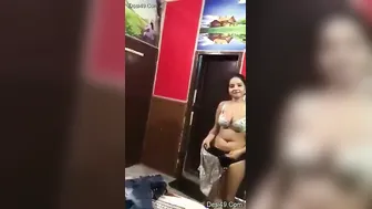 My Wife Letting Me Film Her Amazing Tits In Our Bedroom Alone