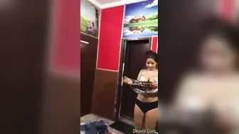 My Wife Letting Me Film Her Amazing Tits In Our Bedroom Alone