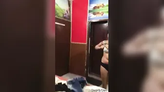 My Wife Letting Me Film Her Amazing Tits In Our Bedroom Alone