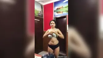 My Wife Letting Me Film Her Amazing Tits In Our Bedroom Alone