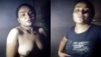 Cute GF Exposing Her Perfect Boobs Just For Me Today