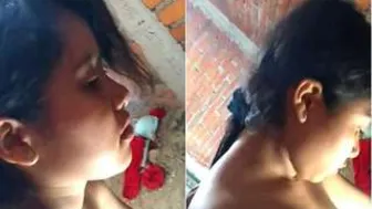 Hot Indian GF Getting Fucked Hard Doggy Style Position