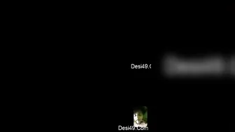 Sexy Desi Babe Spreading Her Pussy During Private Video Call