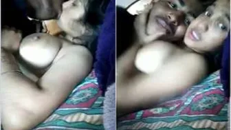 Amateur Desi Lovers Making Out Passionately In Private Bedroom