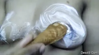 My Cute Desi GF Bathing Naked And Teasing On Video Call