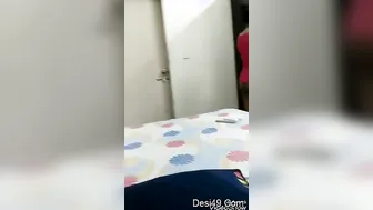 Married Bhabhi Getting Undressed And Caught On Hidden Camera
