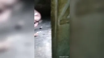 Village Bhabhi Secretly Filming Herself Bathing Naked Outdoors