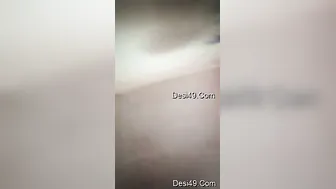 Desi GF Playing With Her Big Tits And Rubbing Her Pussy