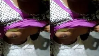 Sexy Desi Slut Stripping And Showing Off Her Curves At Home