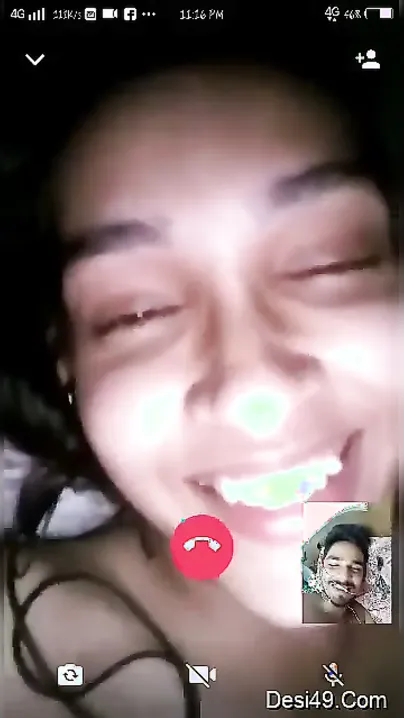 Desi GF Teasing Her Big Tits During Late Night Video Call