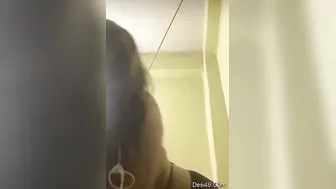 Stunning Desi GF Flaunting Her Beautiful Big Breasts