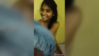 Tamil Wife Dressing Up Topless After Getting Fucked By Hubby