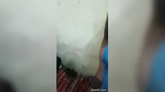 Tamil Wife Dressing Up Topless After Getting Fucked By Hubby