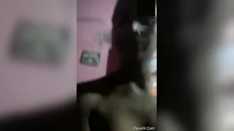 Shy Desi Babe Recording Herself Naked In Bedroom For Lover